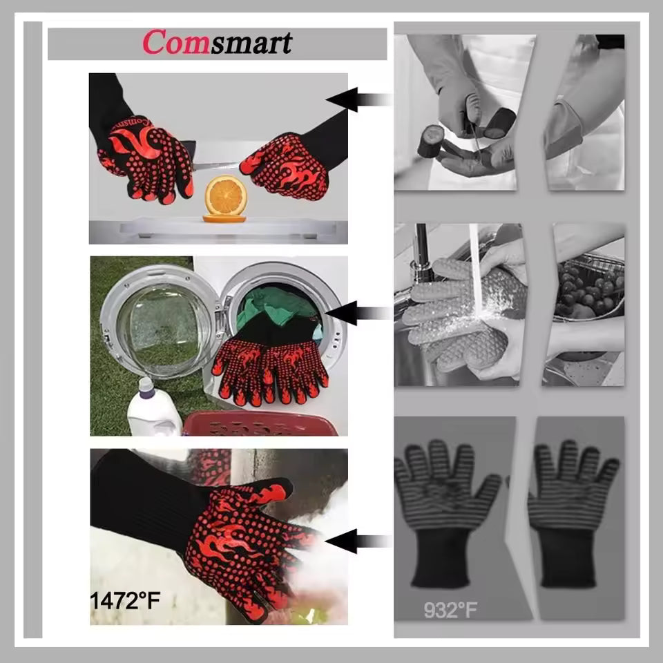 BBQ Heat Resistant Gloves