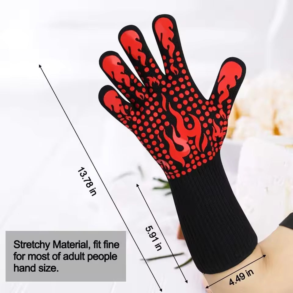 BBQ Heat Resistant Gloves